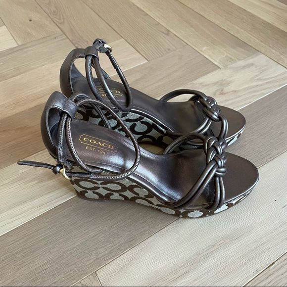 COACH wedges - Picture 3 of 9